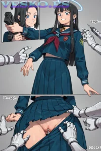 Anime Girl Lazarus Fan Service Doujinshi Moe Anime AI Artwork