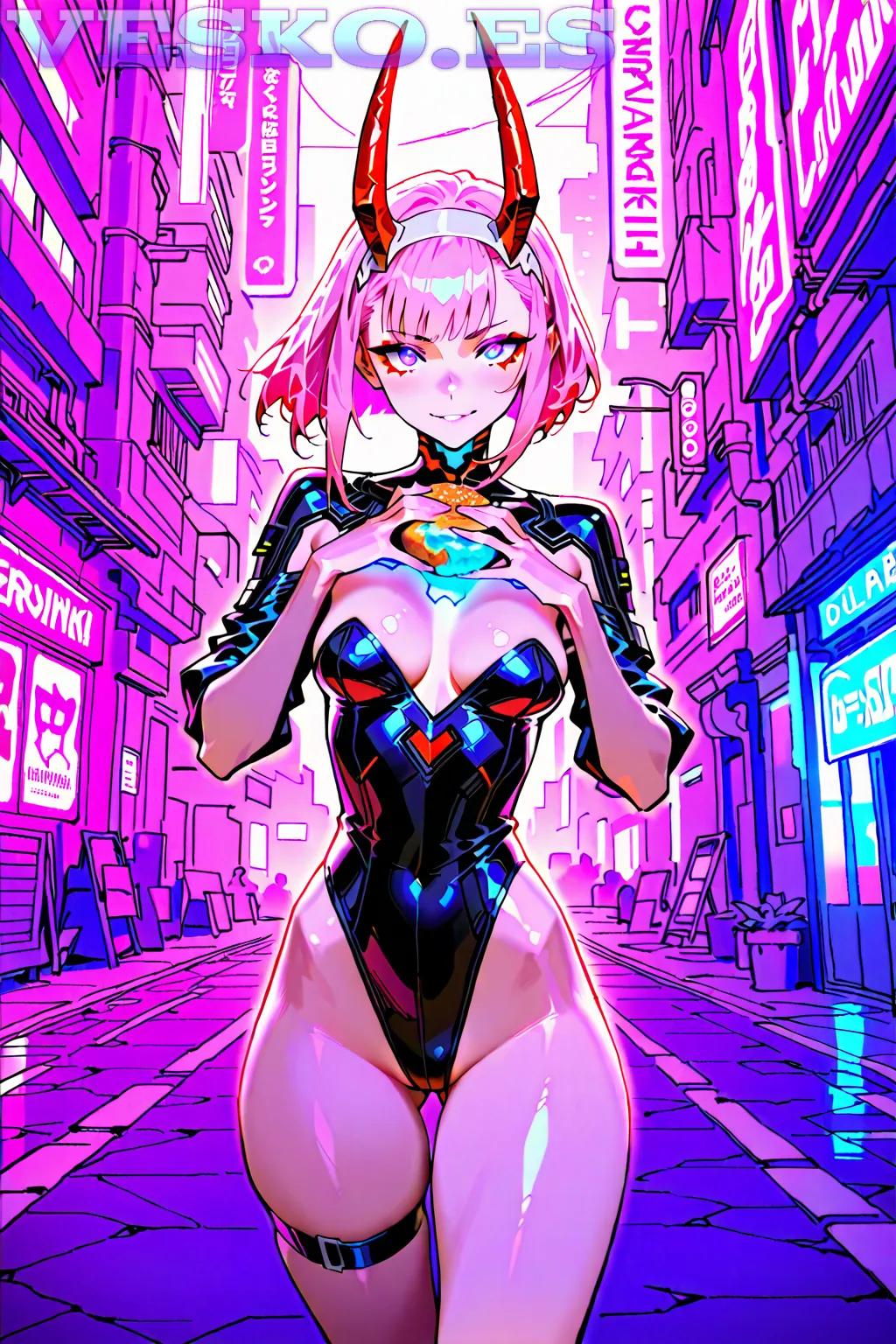 Ariadna Majewska Anime AI Artwork