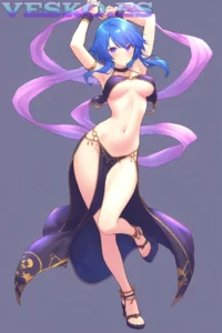 Arte Ia Fantasia Anime AI Artwork