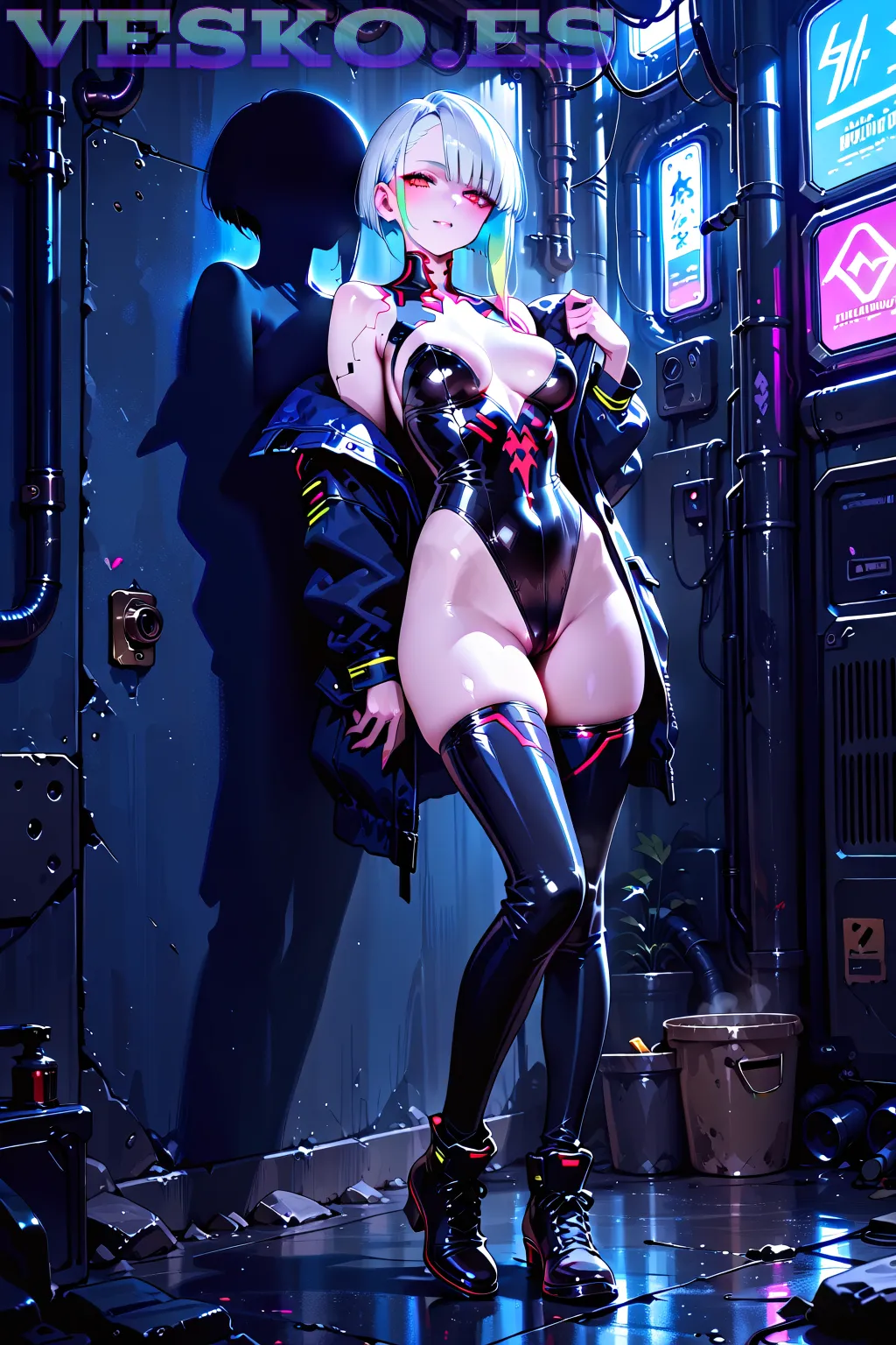 Ashlyn Molloy Desnuda Anime AI Artwork