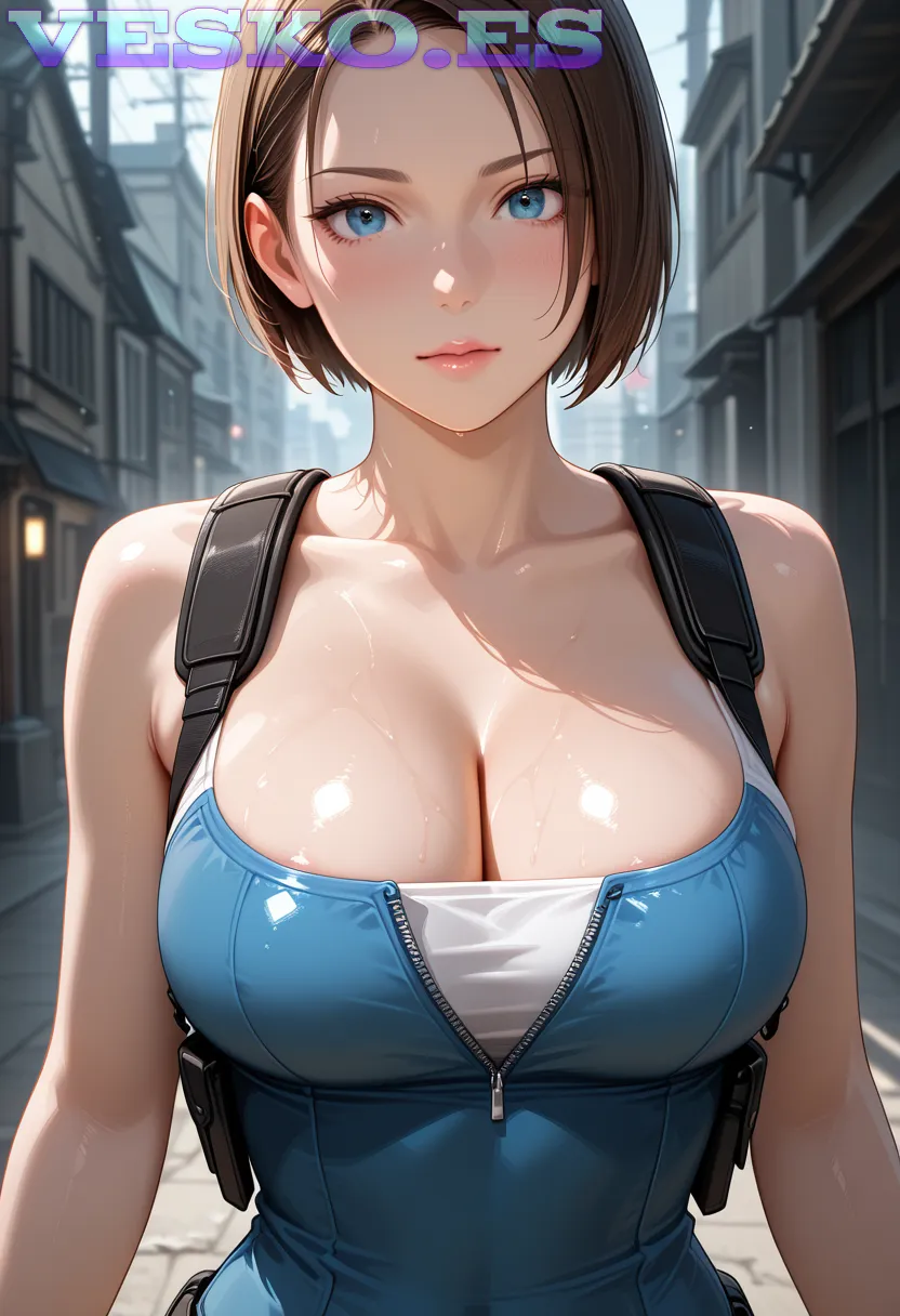 Beach Nude Anime AI Artwork