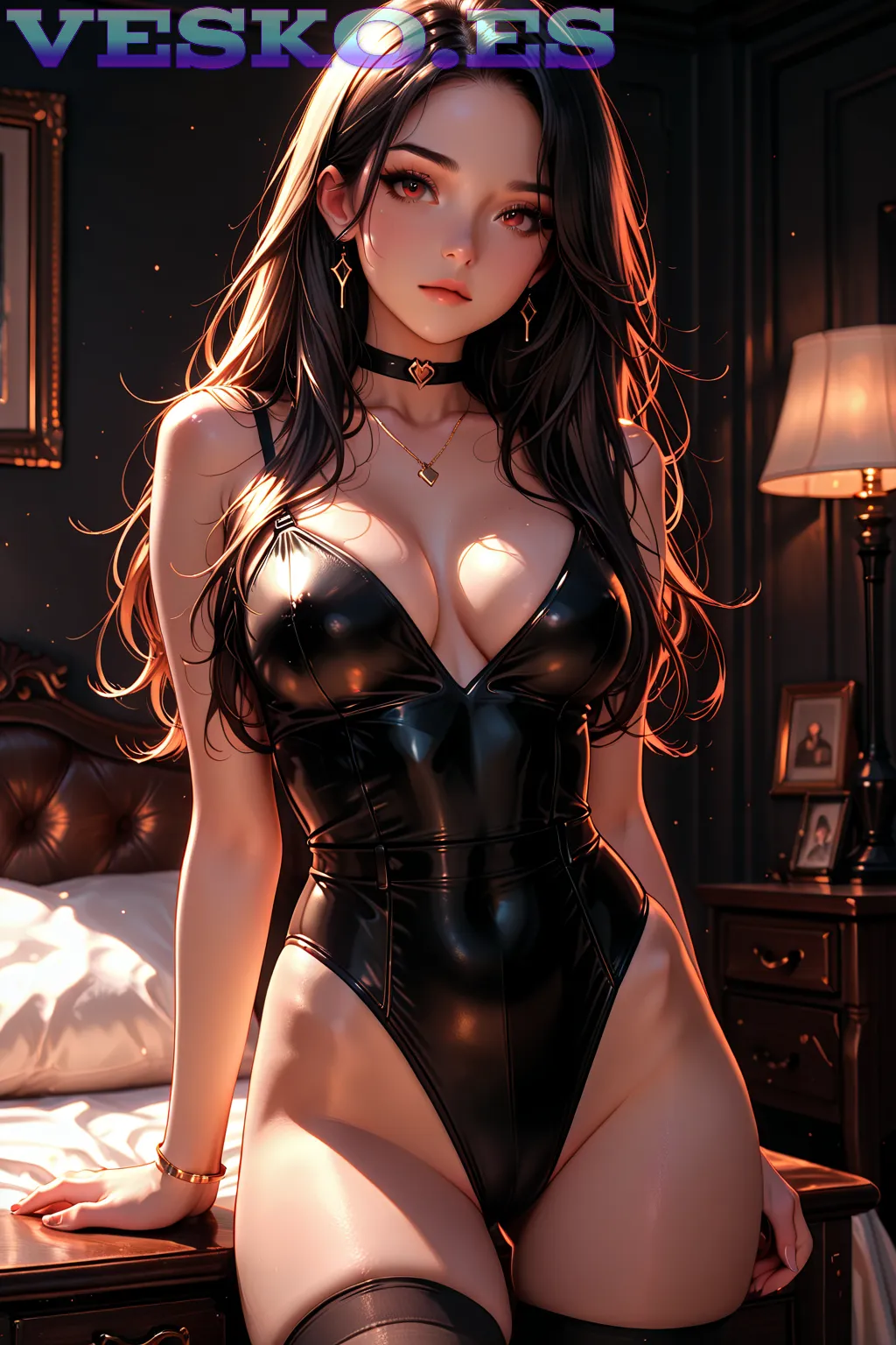 Big Breast Nude Anime AI Artwork