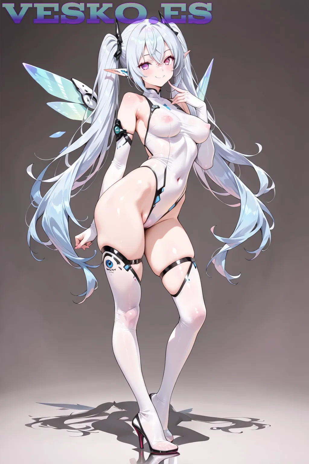 Blake Lively Anime AI Artwork