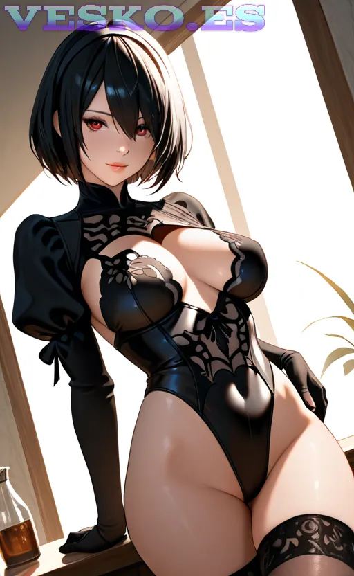 Carlotta Champagne Sexy Anime AI Artwork