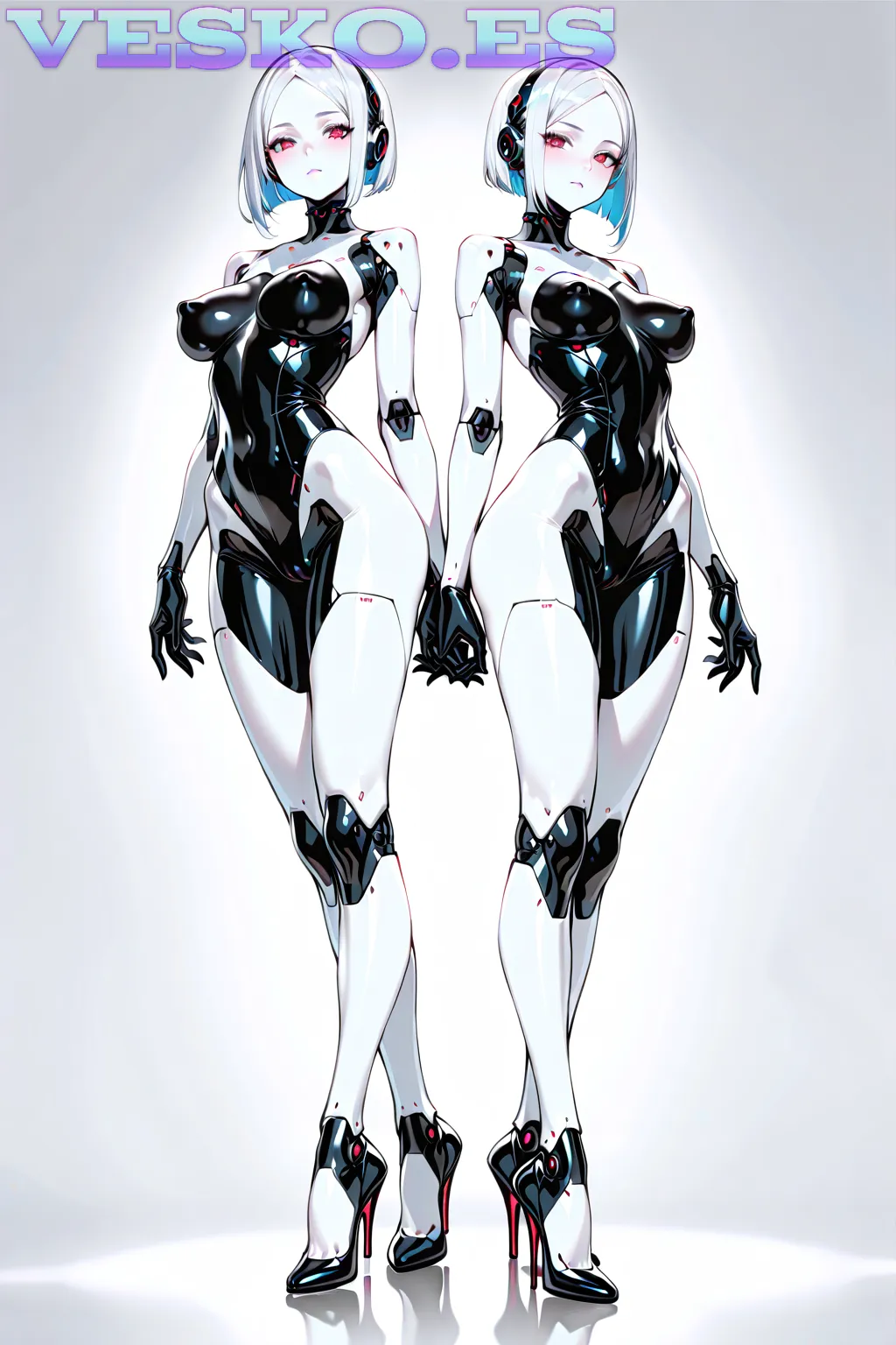 Chicas Cachondas De Facebook Dos Anime AI Artwork