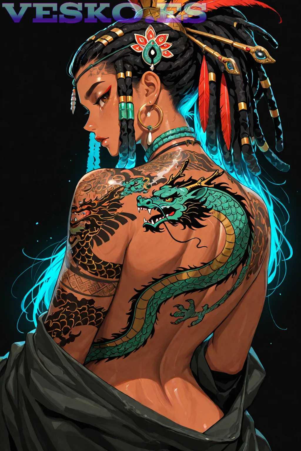 Chicas Eroticas En Fotos Sexy Anime AI Artwork