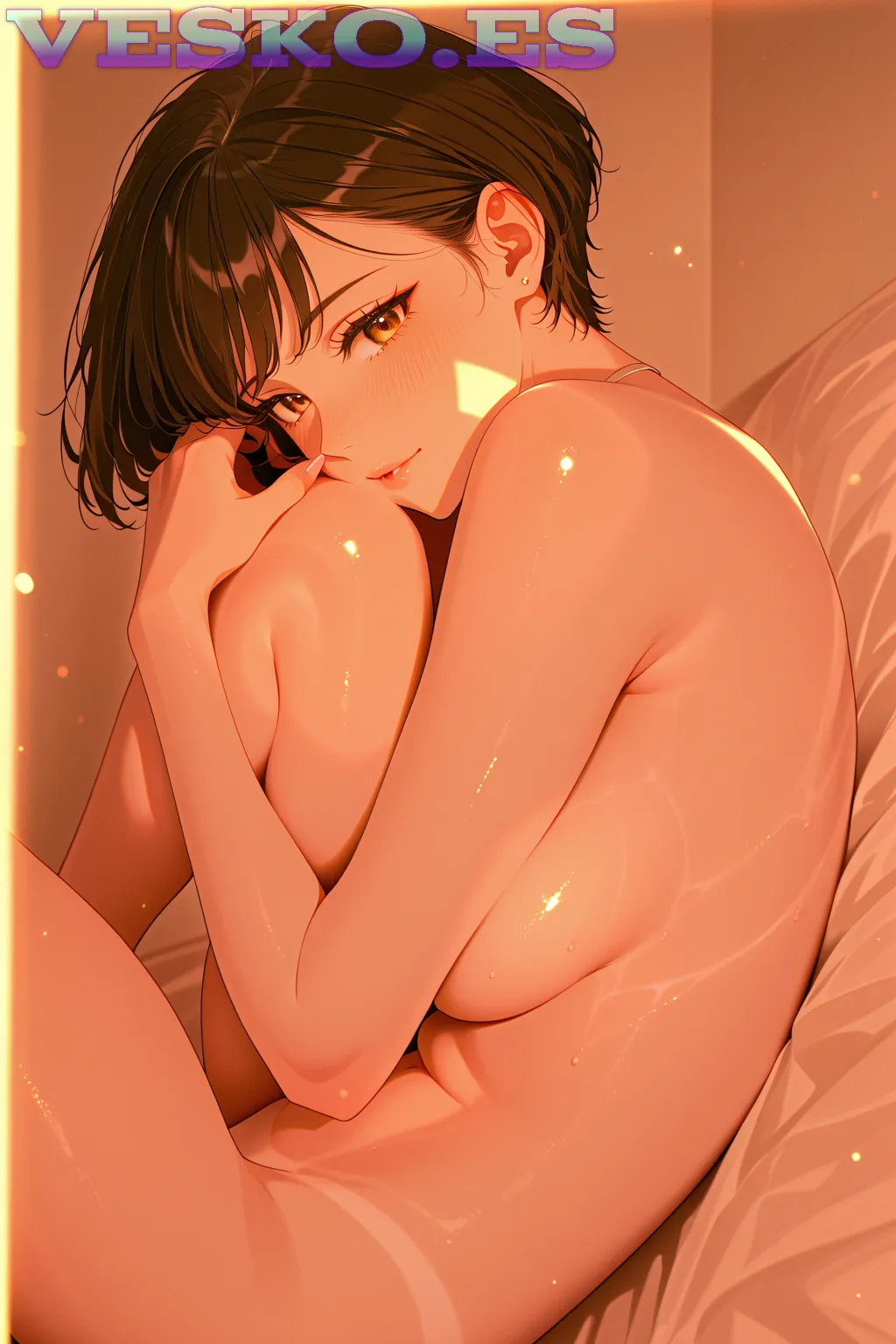 Coleccion De Calientes Chicas Amateur Desnudas Doce Anime AI Artwork