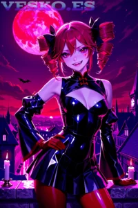 Delgadas Y Calientes Anime AI Artwork