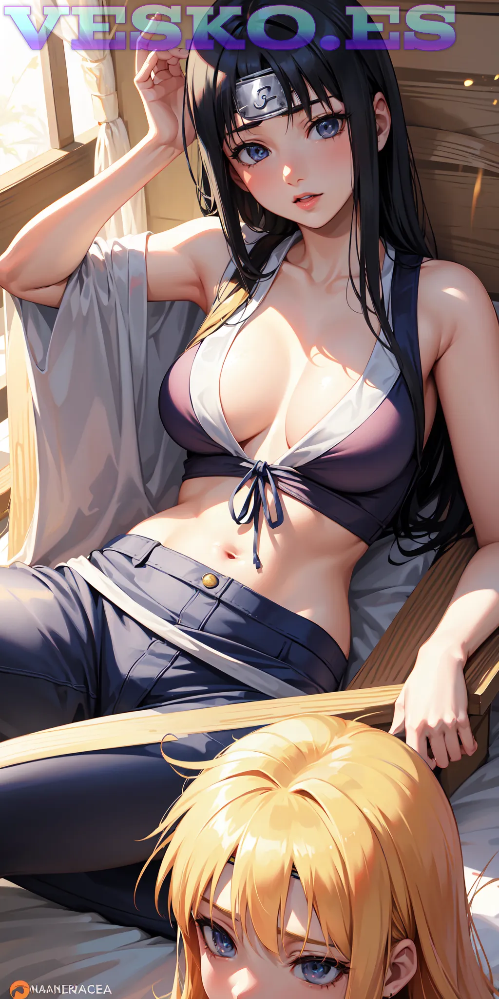 Desnudas Latinas Anime AI Artwork