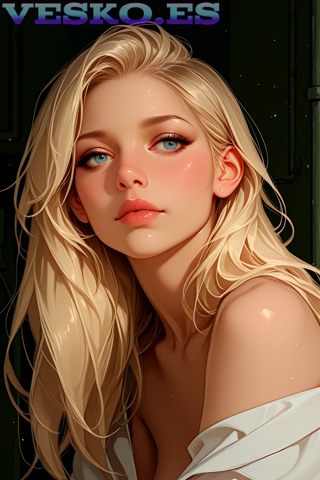Dream Girl Anime AI Artwork