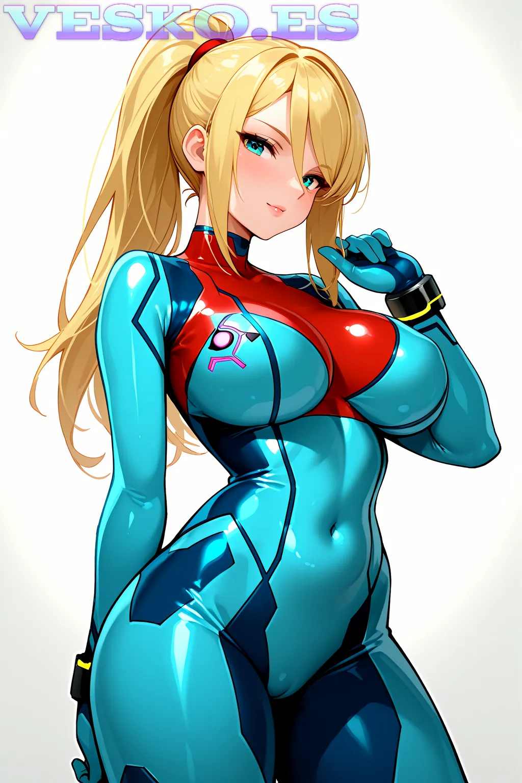 Elfa Mistica Anime AI Artwork