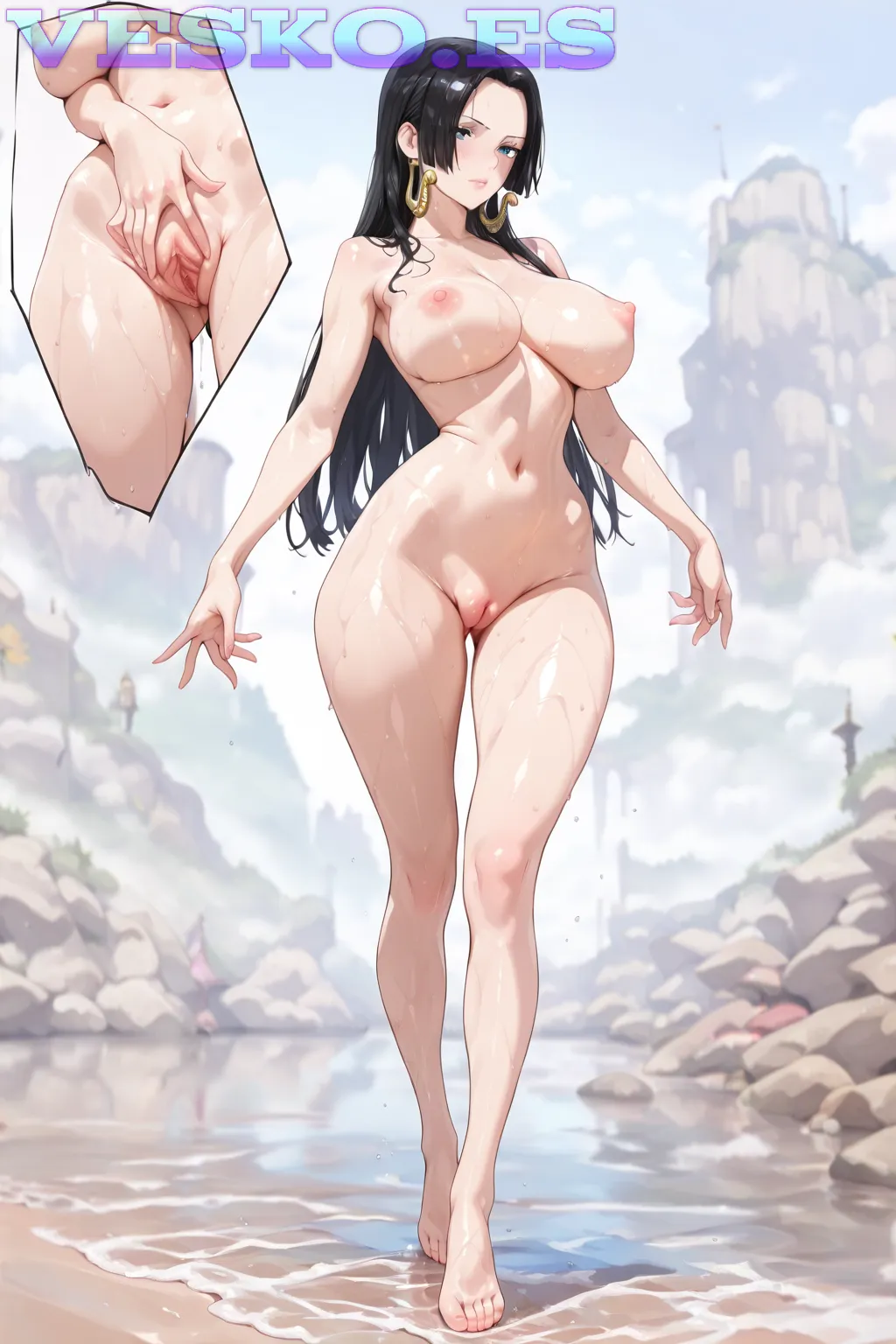 Espanolas Jovencitas Anime AI Artwork
