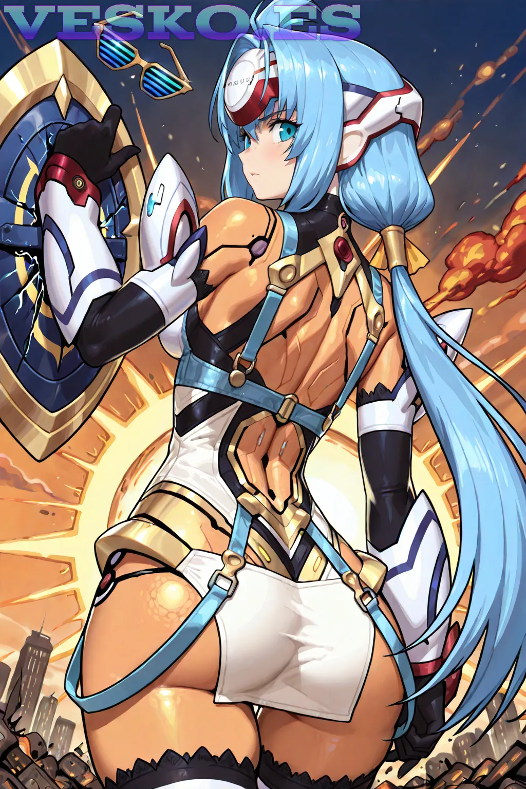 Guapa Y Sexy Anime AI Artwork