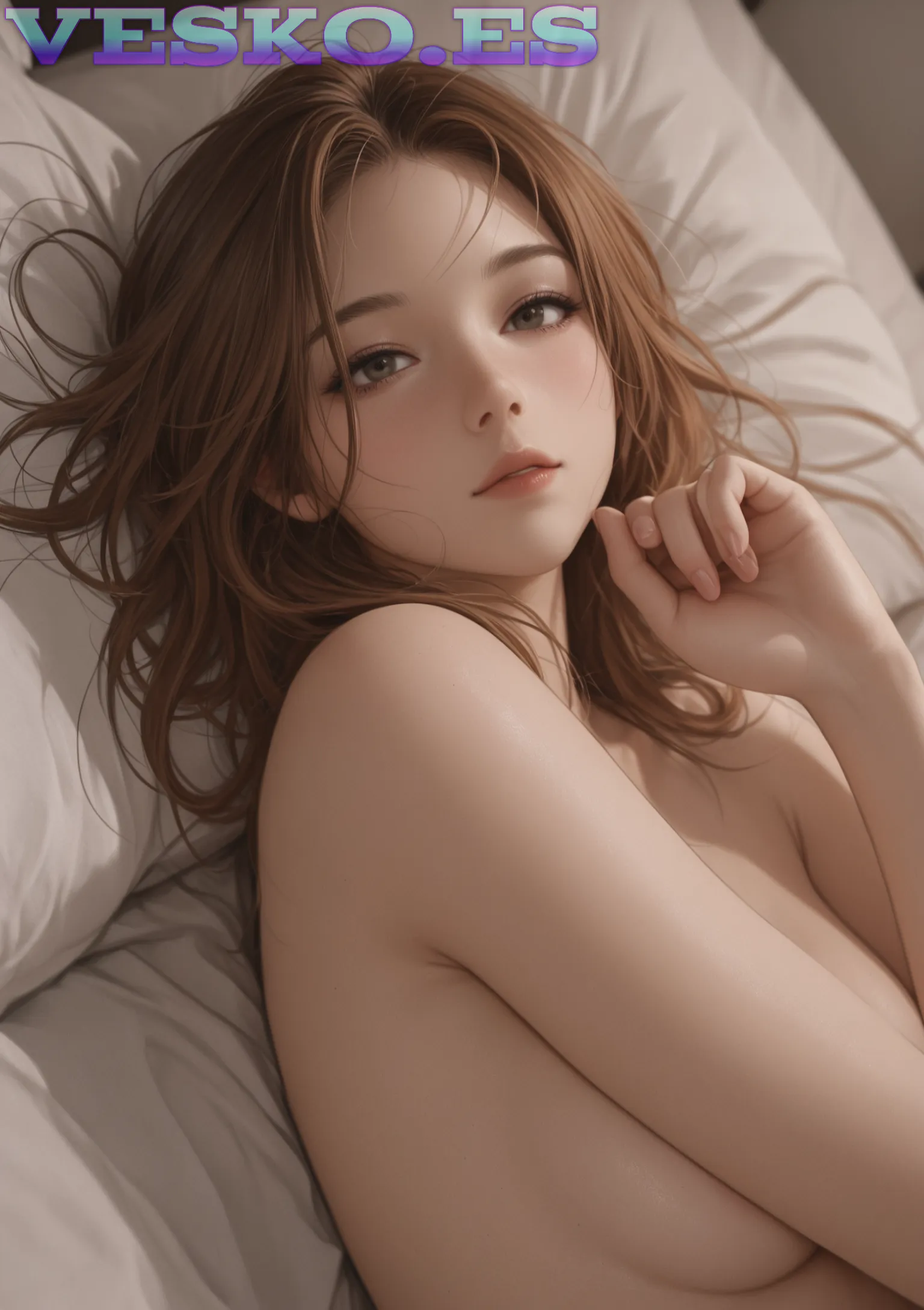 Hannahowo Erotica En Selfis Calientes Anime AI Artwork