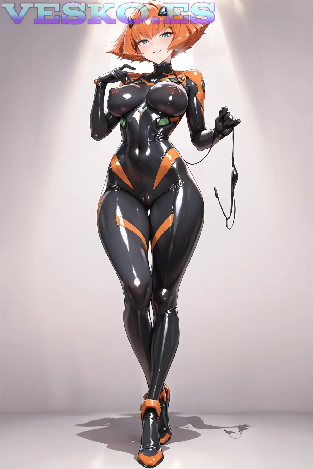 International Model Anime AI Artwork