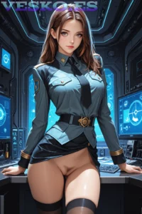 Julia Ann Increible Milf Anime AI Artwork