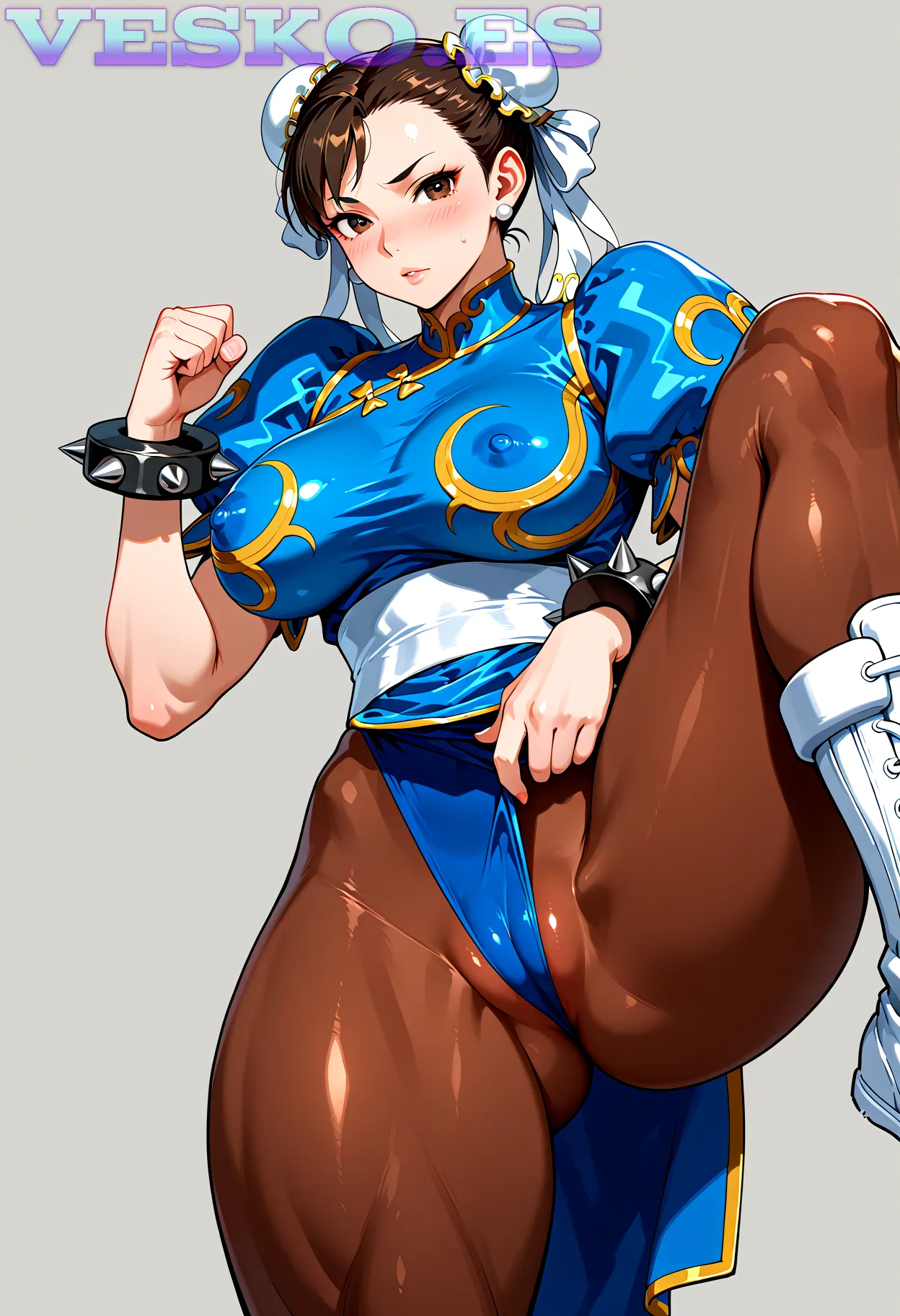 Julia Ann Y Amigas Cachondas Anime AI Artwork