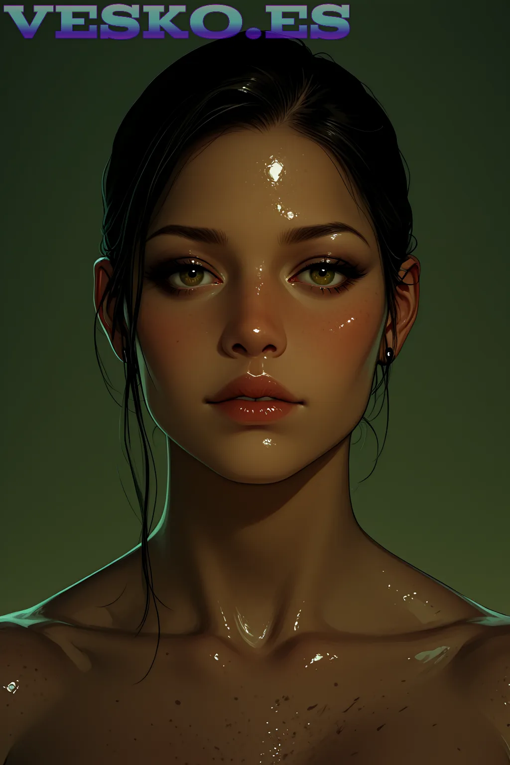 Katerina Kristall Anime AI Artwork