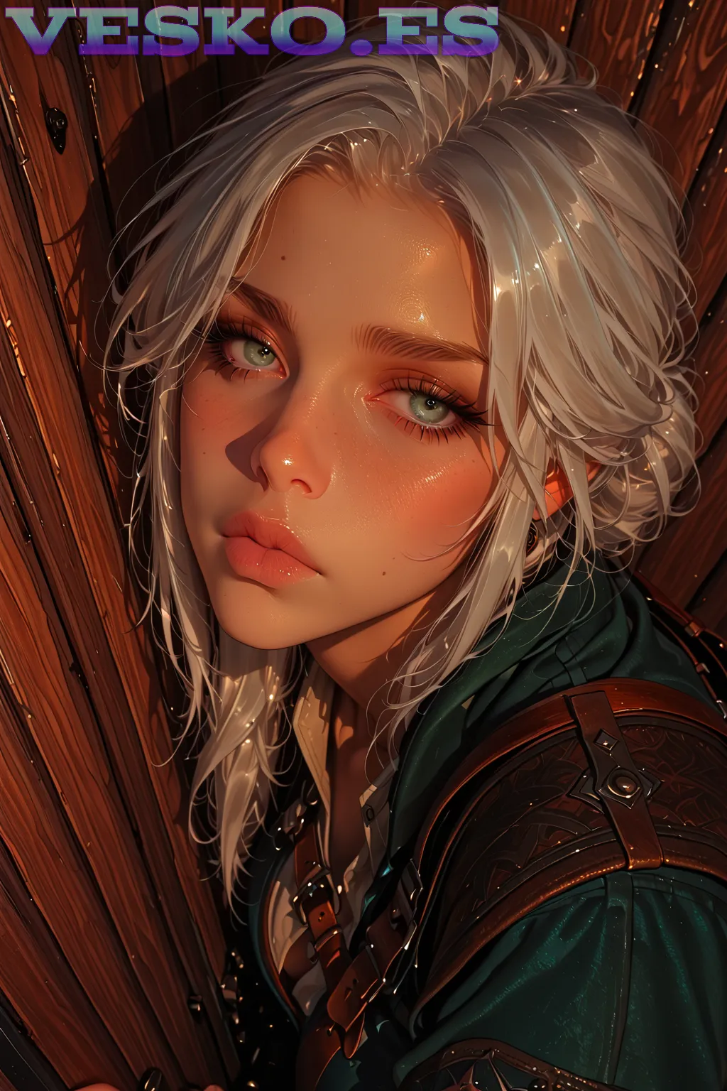 La Belleza Natural Ana Cristina Hernandez Anime AI Artwork