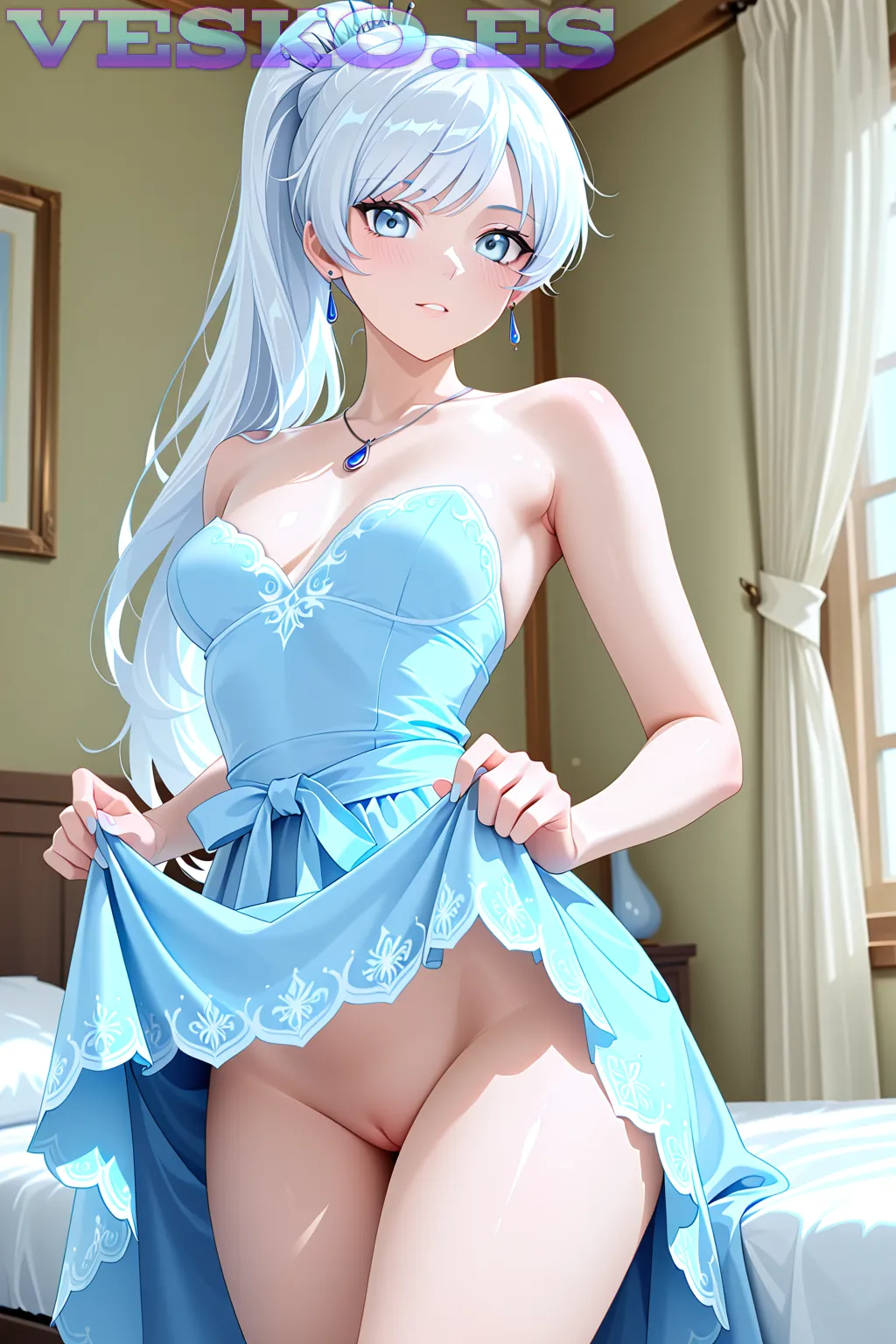 La Fantastica Emma En Lenceria Anime AI Artwork