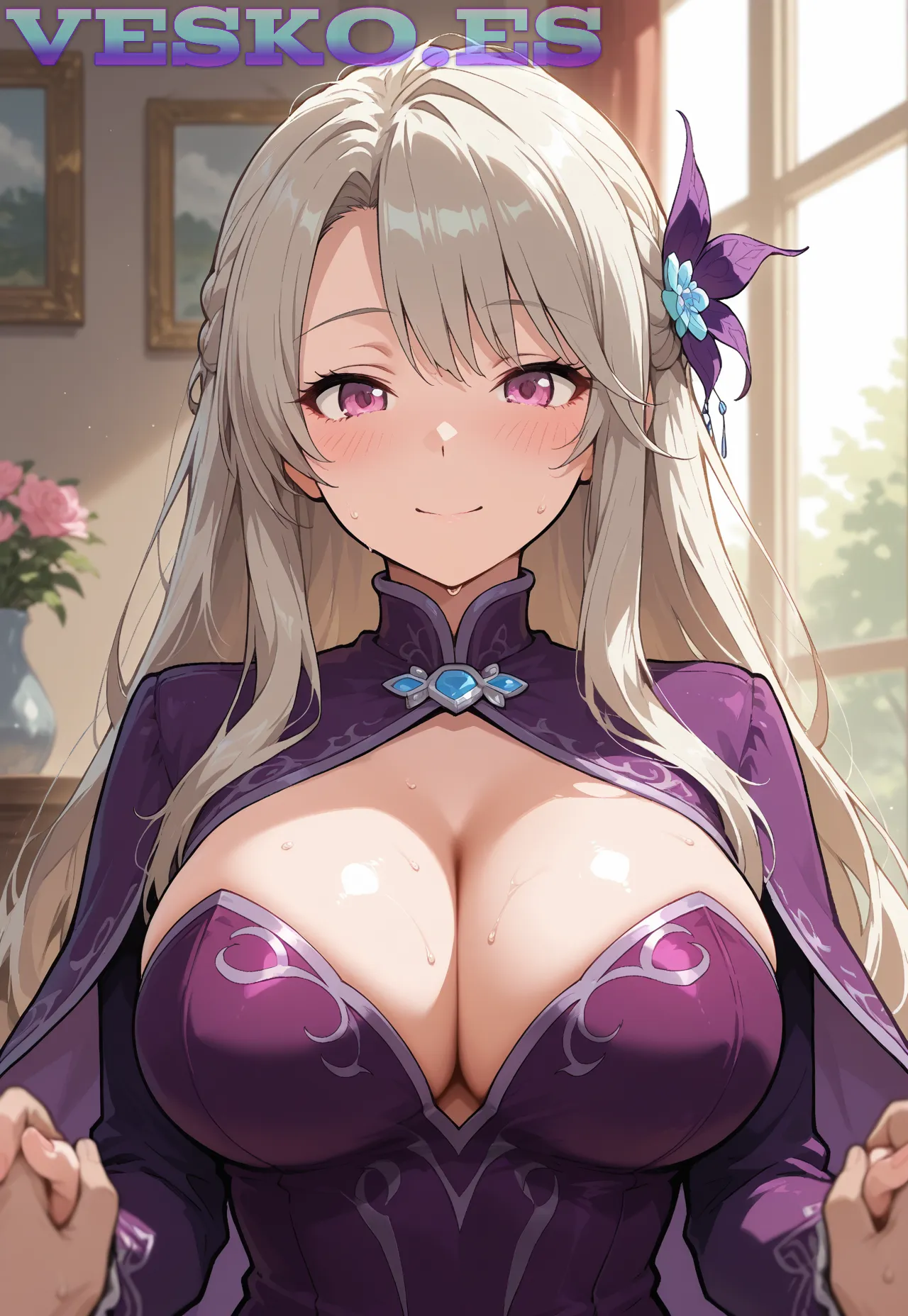 La Hermosa Vane Anime AI Artwork