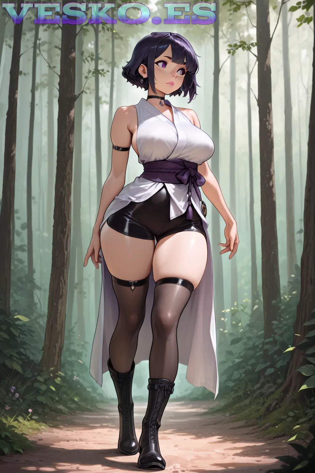 La Madurita Julia Anime AI Artwork
