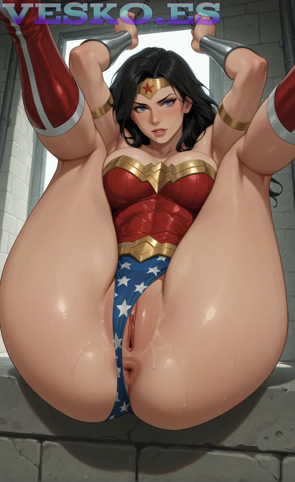 La Tetona Espanola Nekane Anime AI Artwork