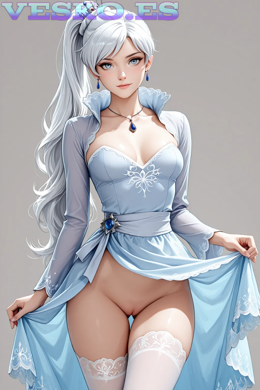 Las Betas Anime AI Artwork