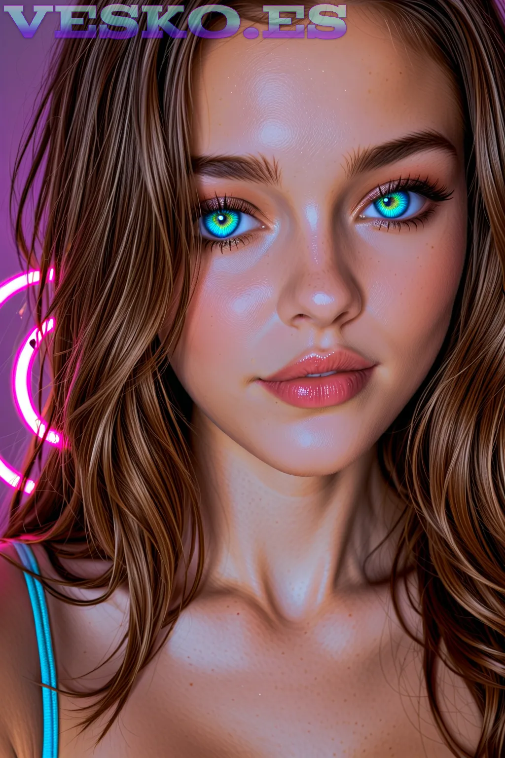 Lindas Venezolanas En Anime AI Artwork