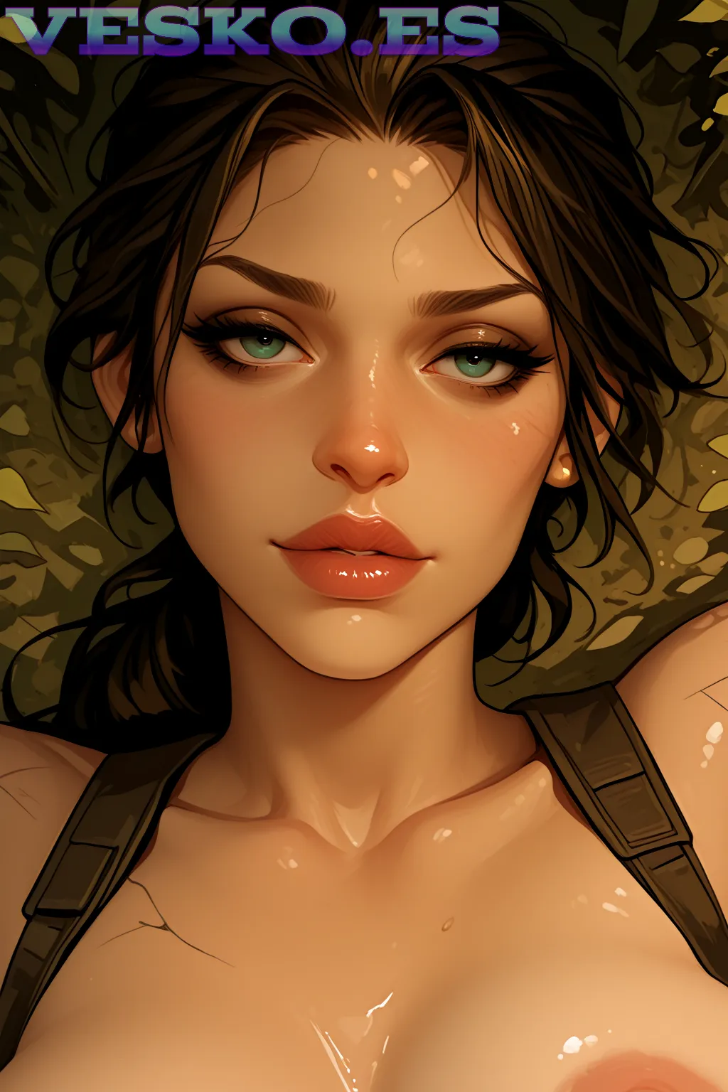 Los Dibujos Eroticos Una Manera De Escape Anime AI Artwork