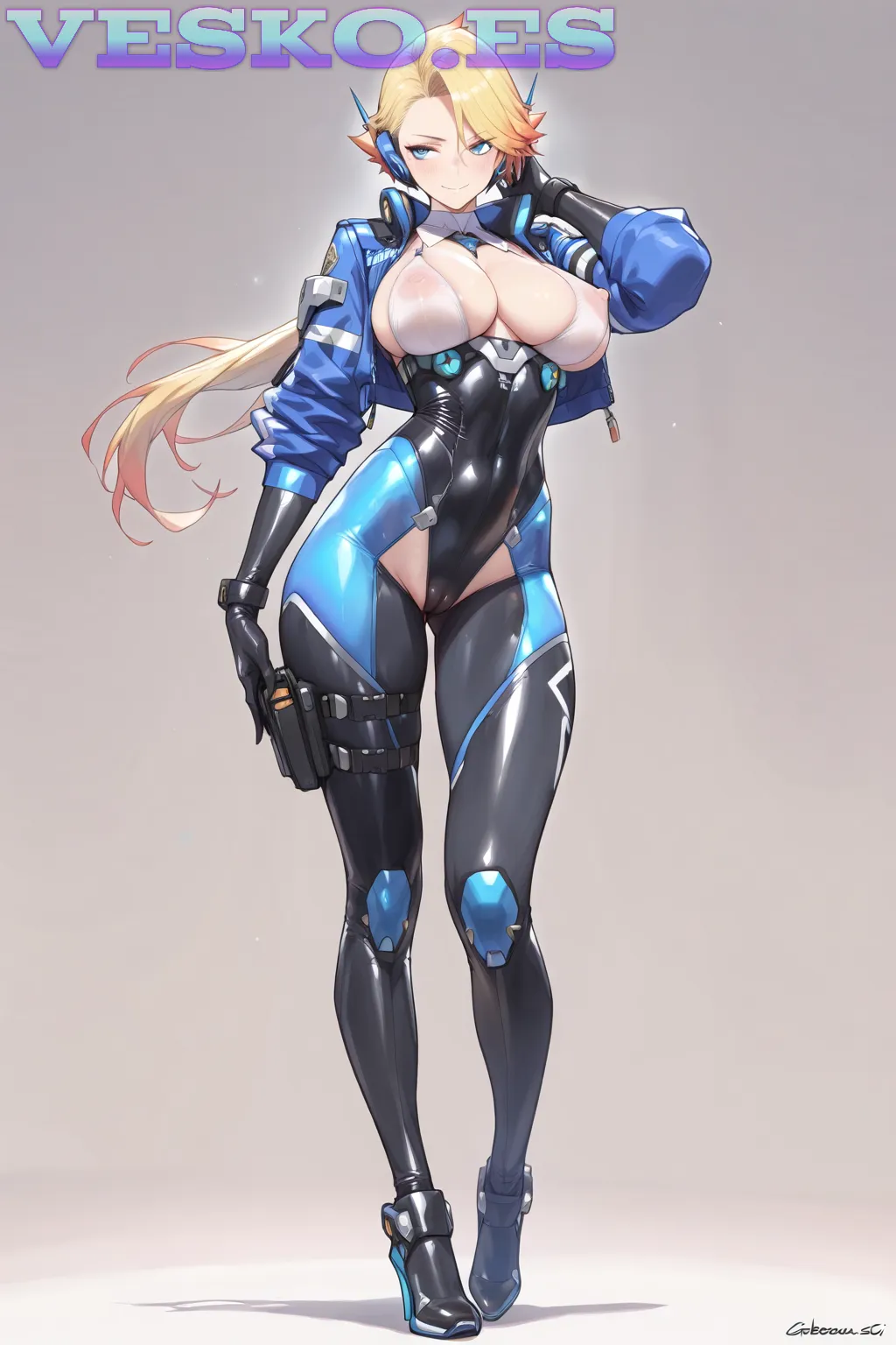 Mia Khalifa Y Su Sexy Trasero Anime AI Artwork