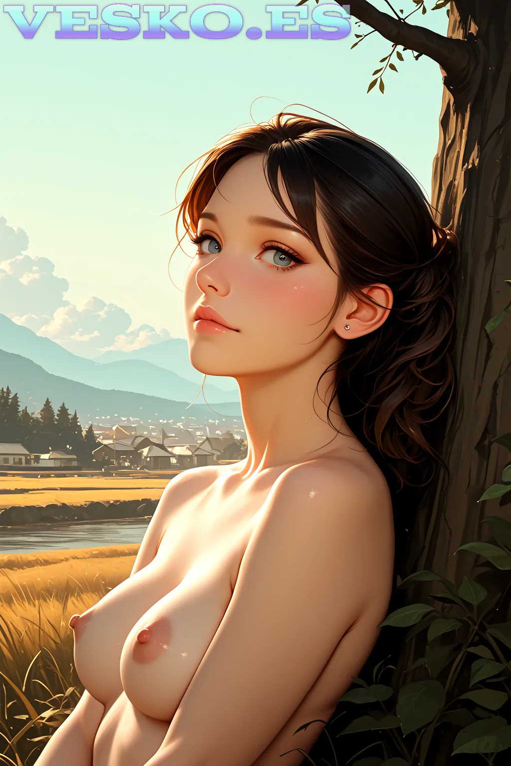 Mujeres Alemanas Desnudass Anime AI Artwork