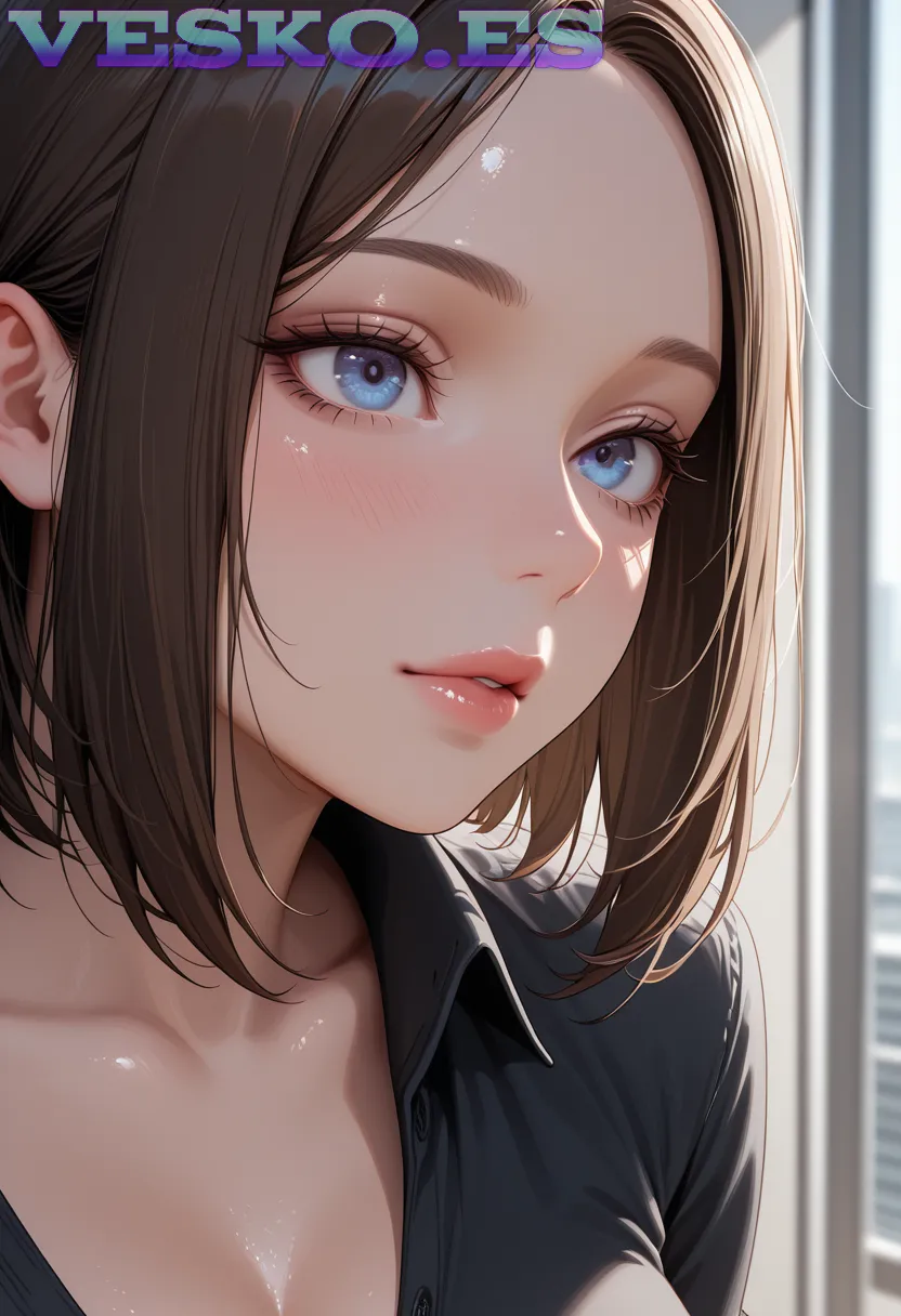 Mujeres Amateur Mostrando Los Conos Al Aire Libre Anime AI Artwork
