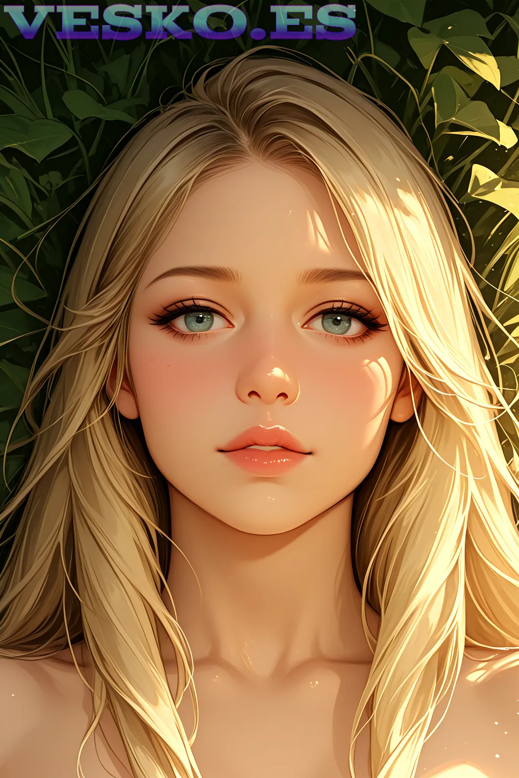 Mujeres Desnudas Esbabes Volumen Nueve Anime AI Artwork