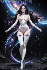 Musculosas Y Hermosa Modelos Atrevidas Anime AI Artwork