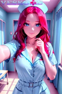 Naked Ebony Teen Anime AI Artwork