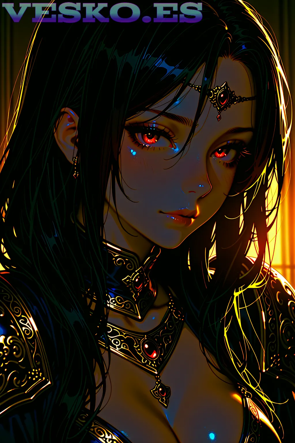 Naruto Lazarus Kawaii Oppai Shoujo Ai Anime AI Artwork