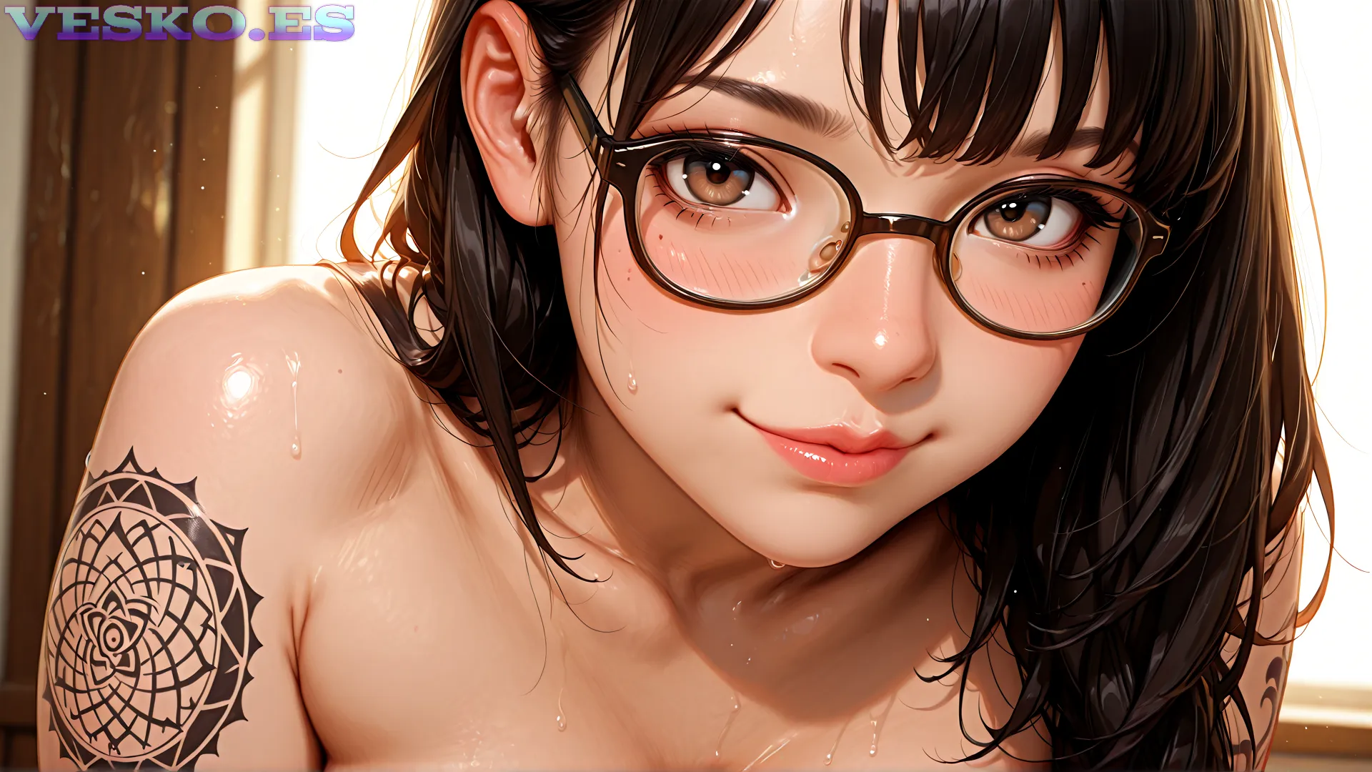 Pelirroja Bien Caliente Anime AI Artwork