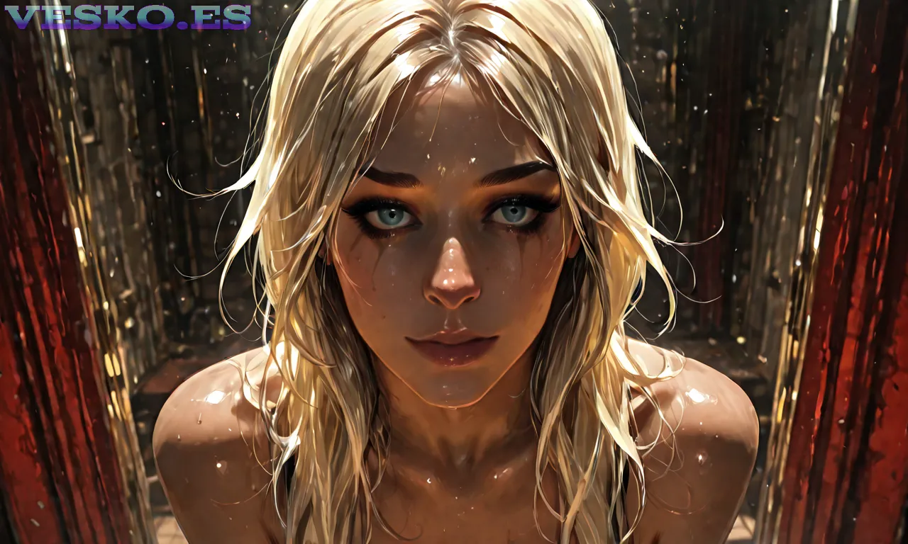 Pink Set Nude Anime AI Artwork