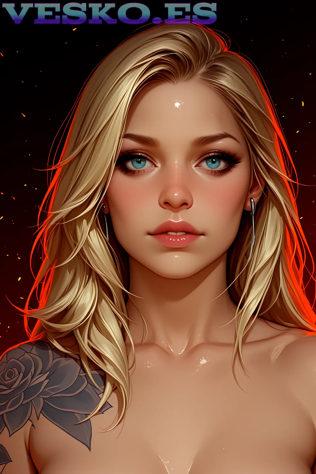 Really Nude Asian Beautifull Girls Anime AI Artwork