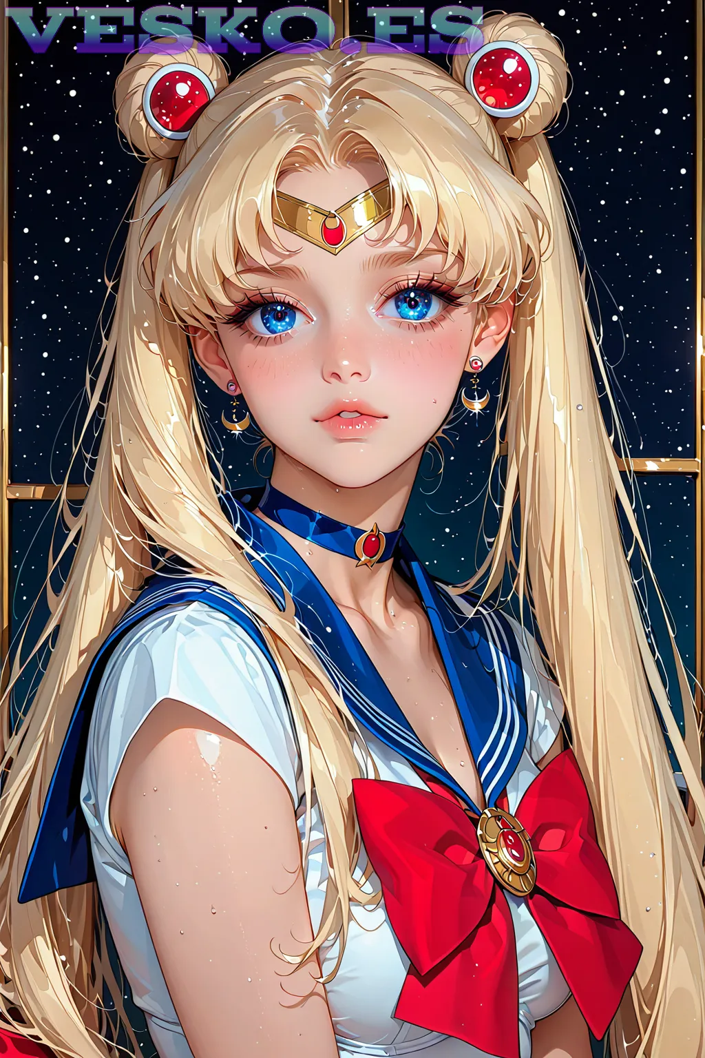 Rebeca Venozolan Anime AI Artwork