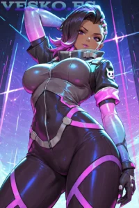 Redhead Nalli Nude Anime AI Artwork