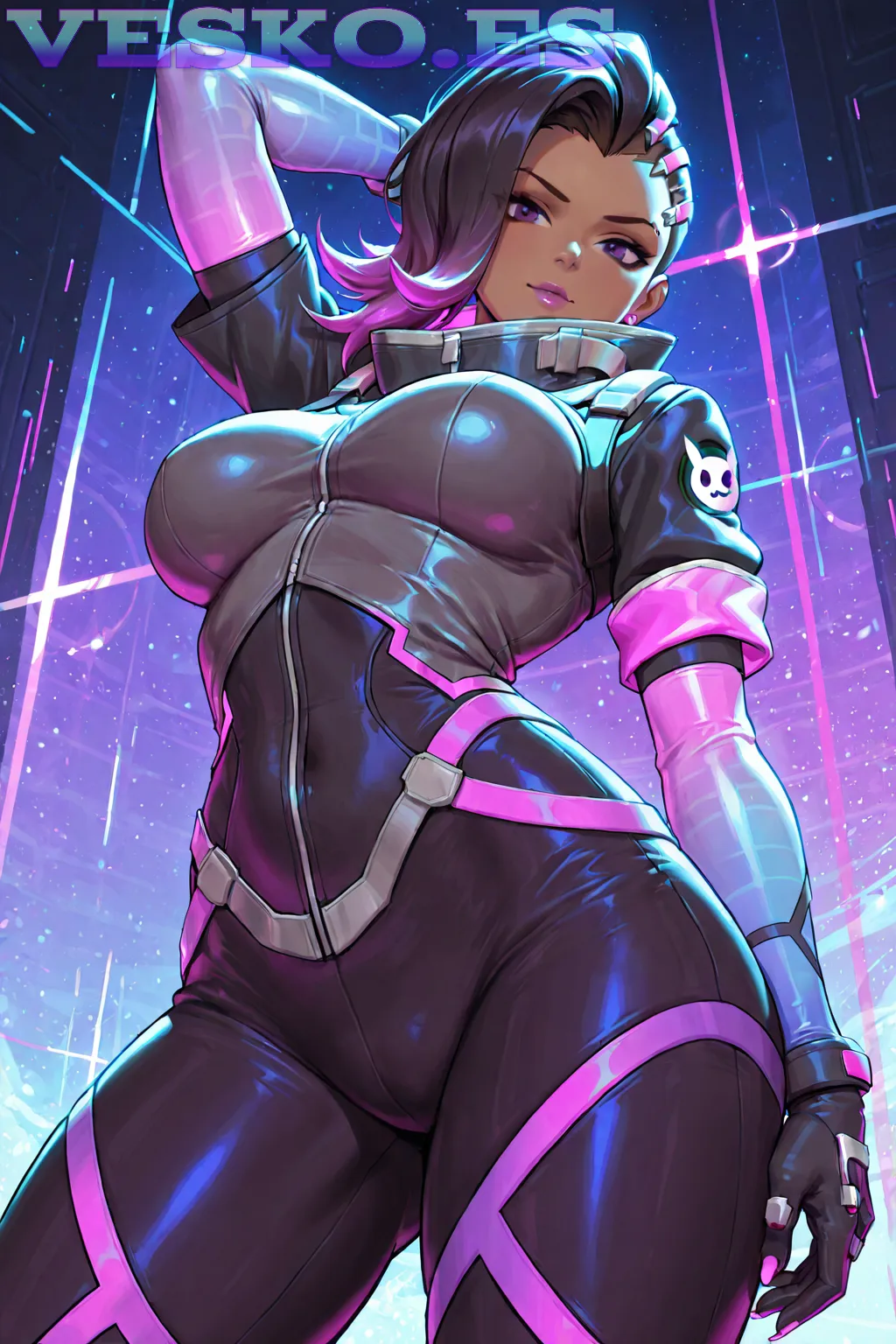 Redhead Nalli Nude Anime AI Artwork