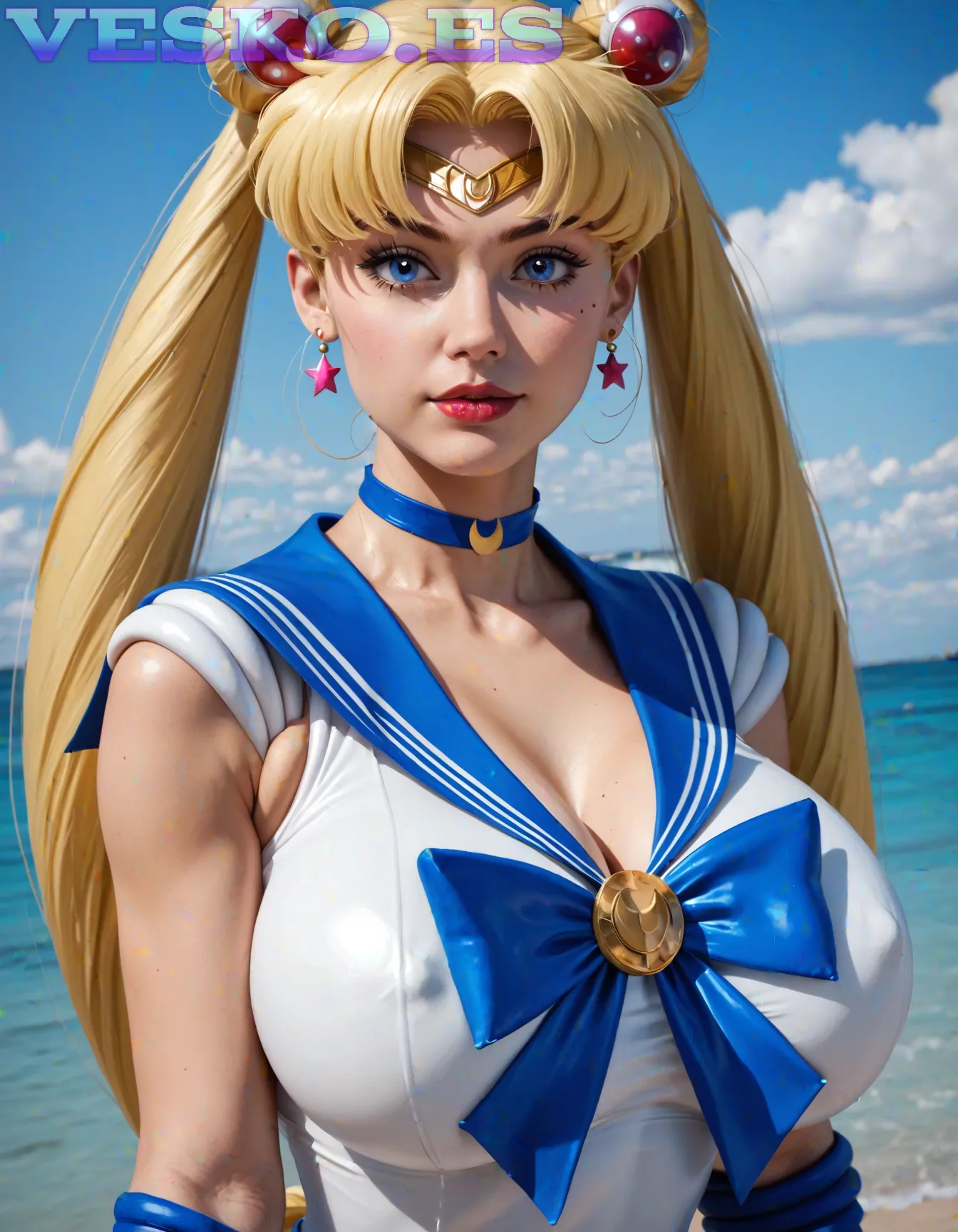 Russian Gilr Really Big Pussy Lips Anime AI Artwork