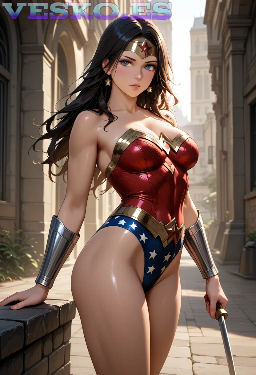 Sexy Elfa Anime AI Artwork