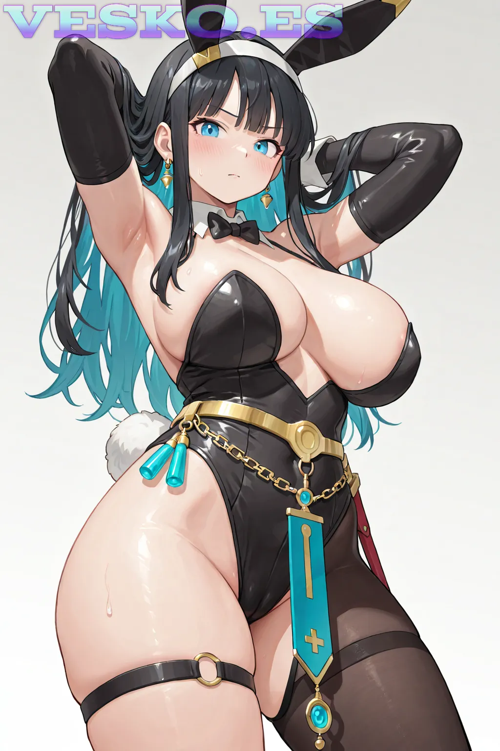 Siya Desnuda Anime AI Artwork