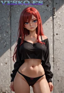Smoon Suicidegirls Posando Desnuda 2 Anime AI Artwork