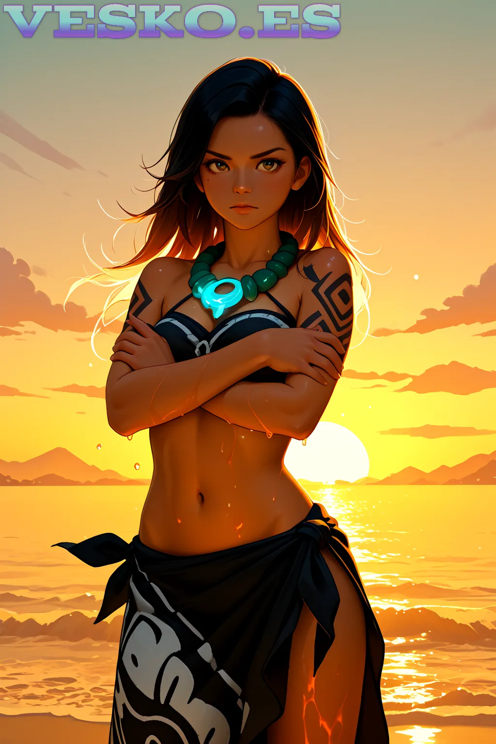 Suzume Mino Influencia Redes Sociales Anime AI Artwork