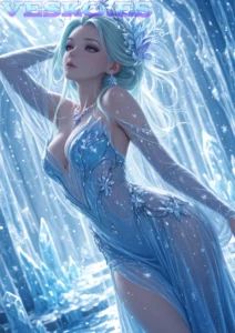 Taissia Shanti Haciendose Una Manita Anime AI Artwork
