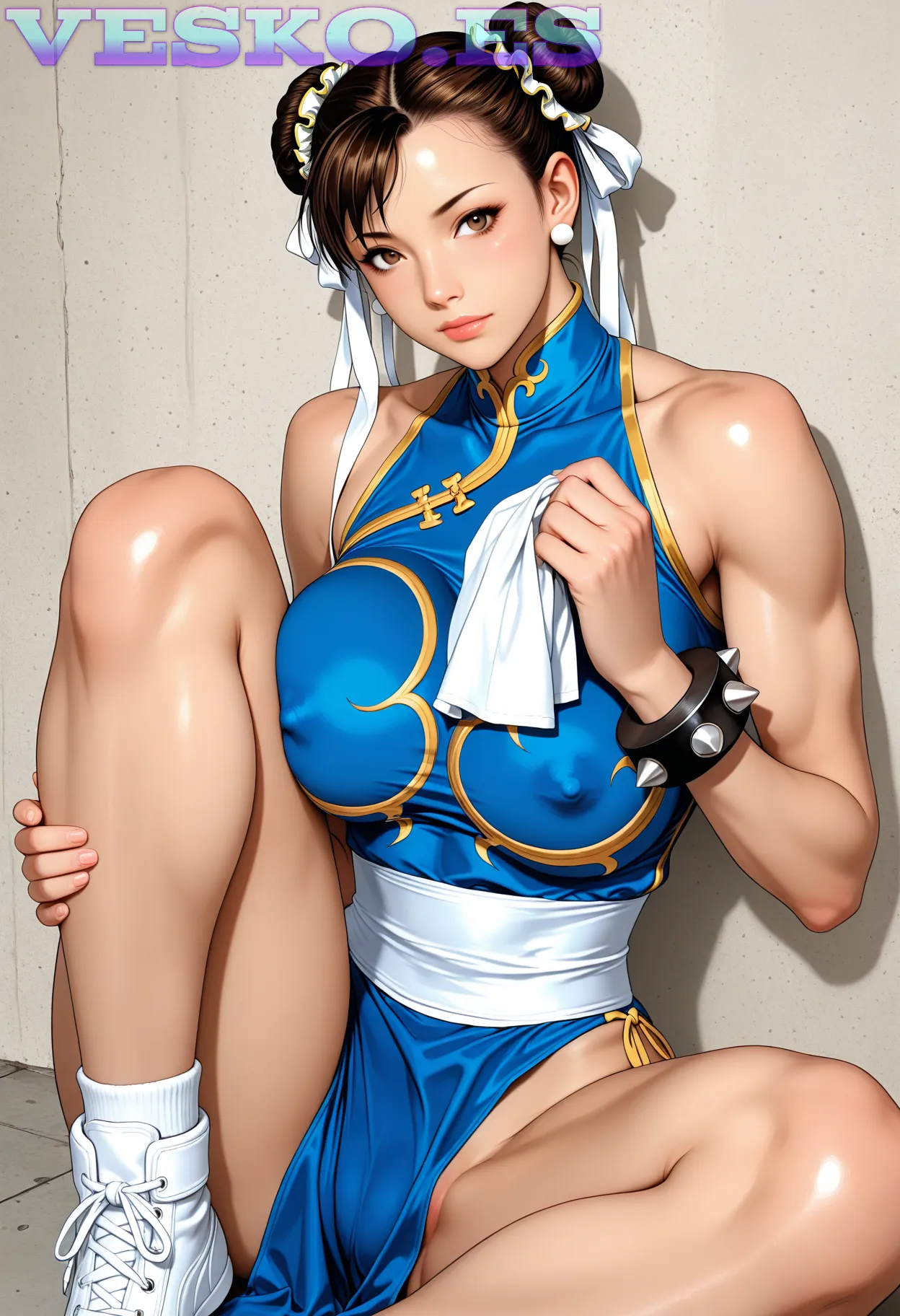 Tarde Refrescante Anime AI Artwork